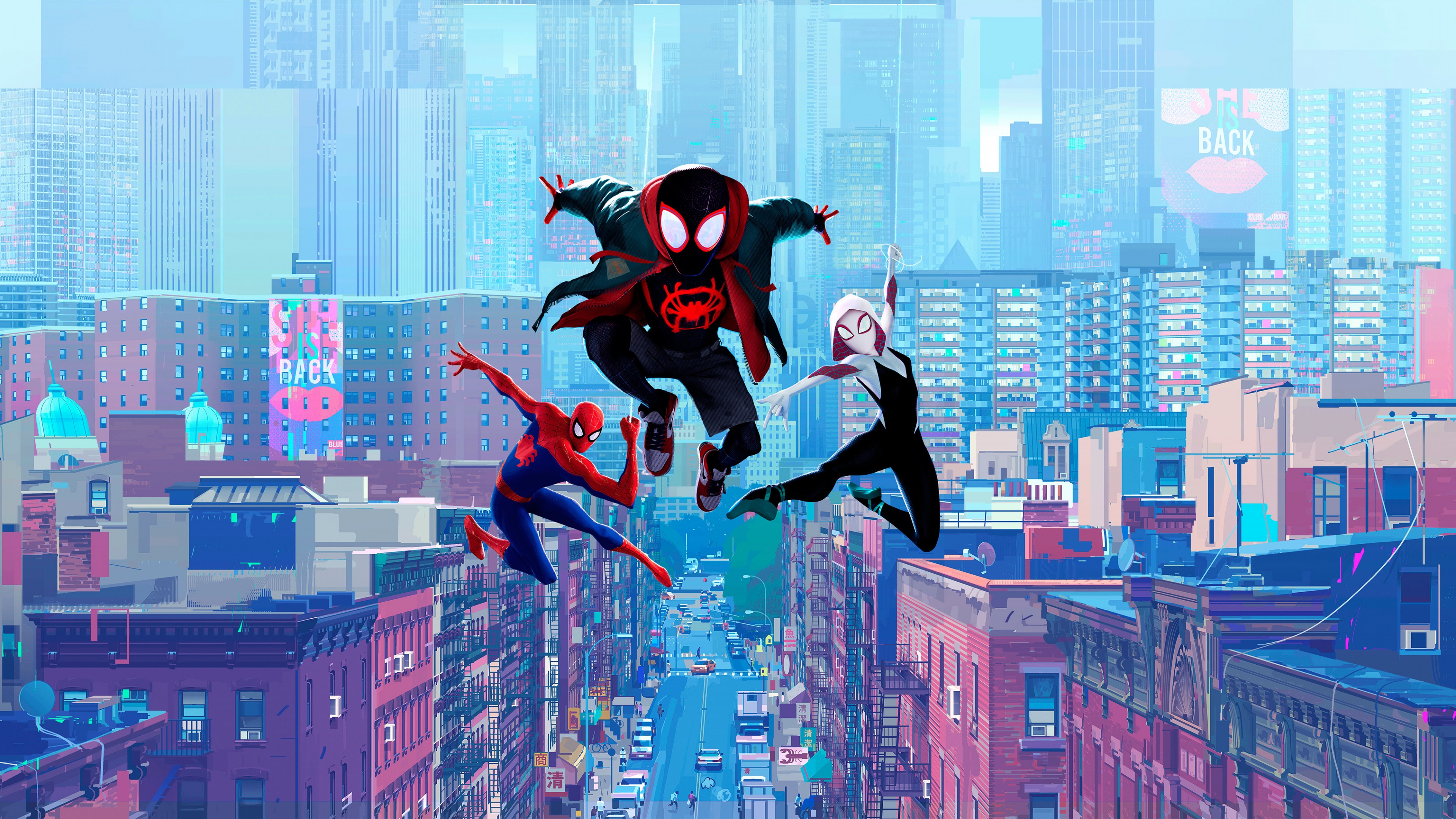 Spider-Man: Across the Spider-Verse Characters 4K Wallpaper - Pixground -  Download High-Quality 4K Wallpapers For Free