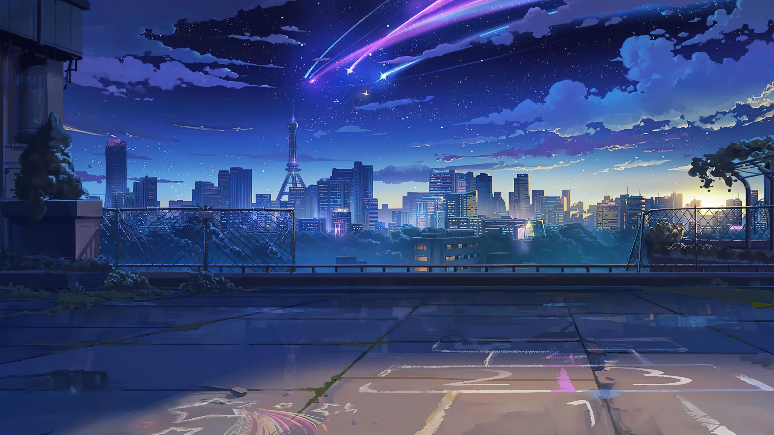 Anime Your Name. 4k Ultra HD Wallpaper