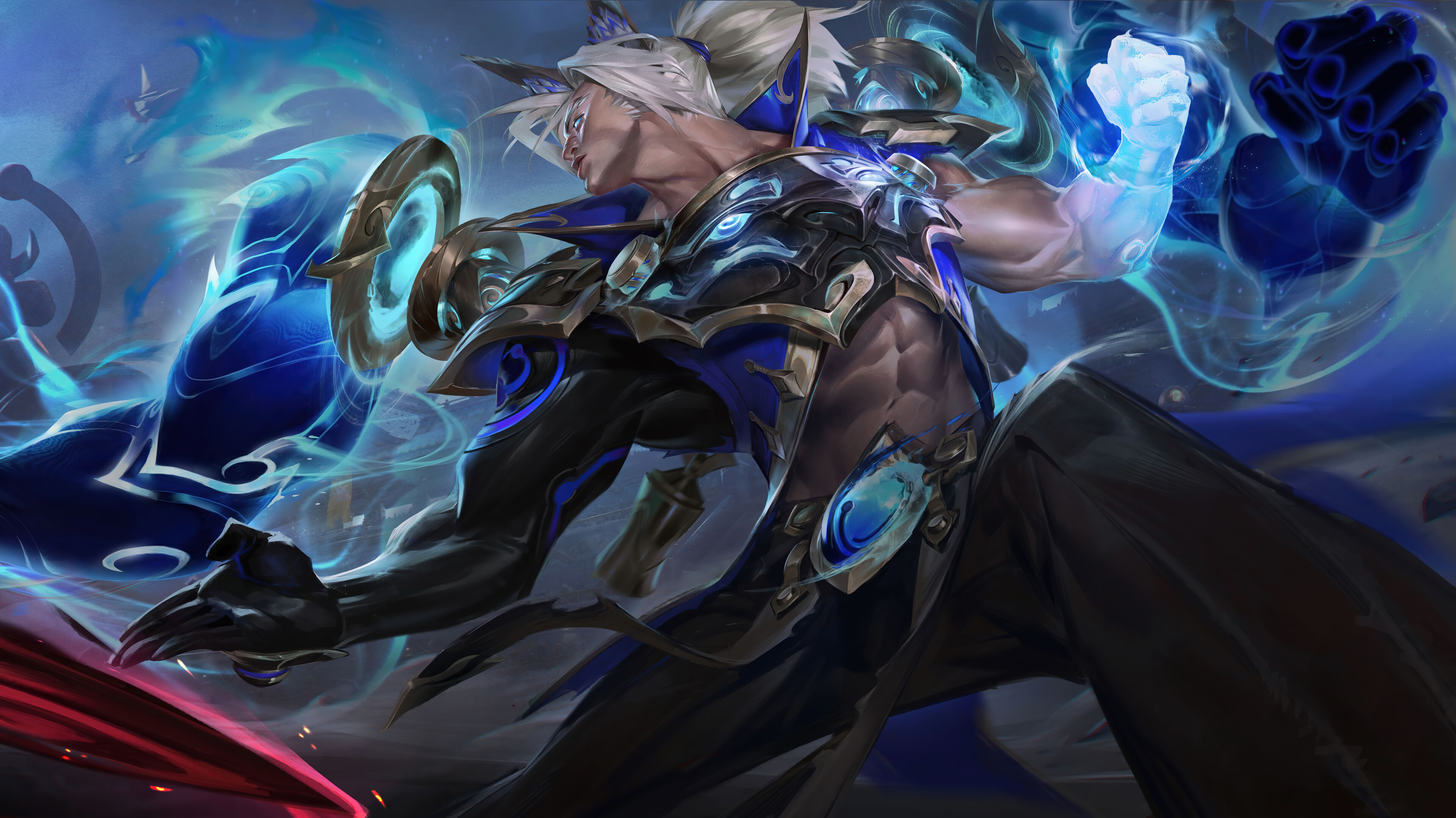 Enjoy the exciting Sett Martial Arts Tournament Skin from League of Legends Wild Rift in stunning 4K resolution.