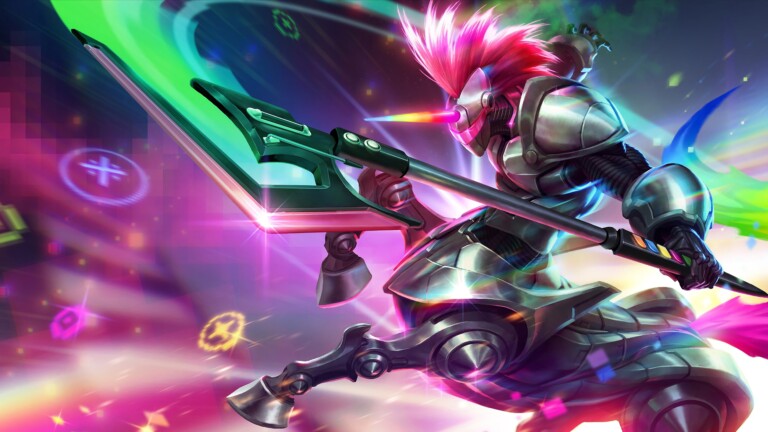 A stunning 4K wallpaper featuring the Hecarim Arcade Skin from League of Legends.