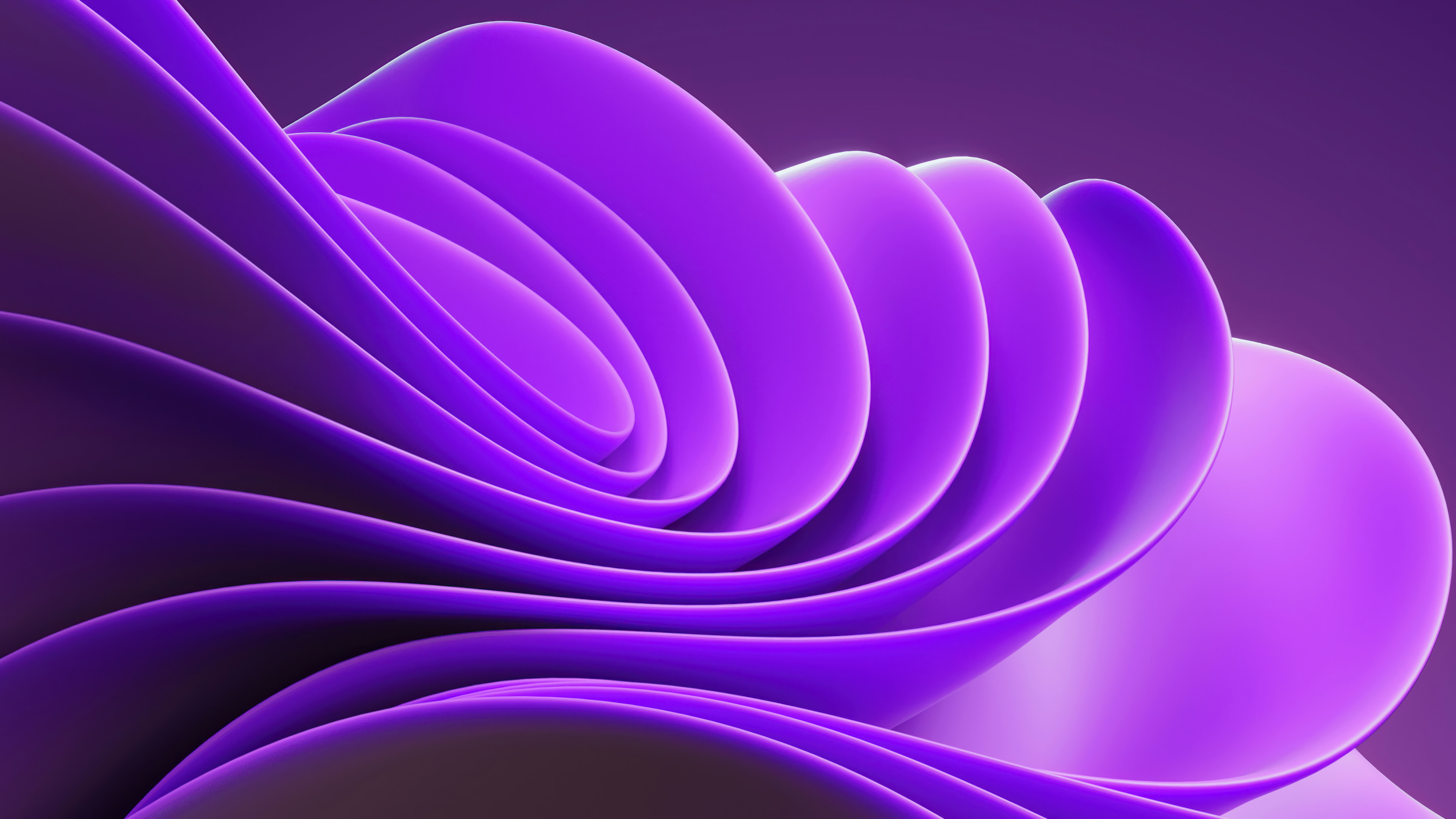 Purple light Wallpaper 4K, Geometric, Glowing lines