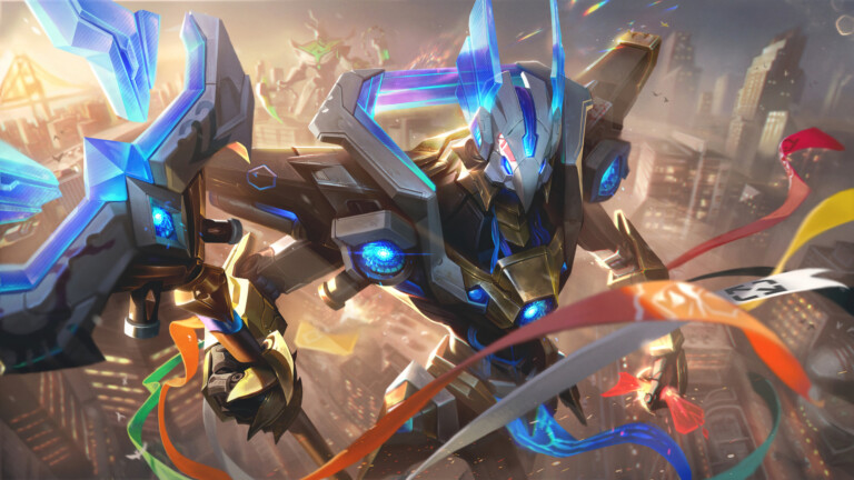 LoL 4K desktop wallpaper featuring the Worlds 2022 Azir Skin from League of Legends.