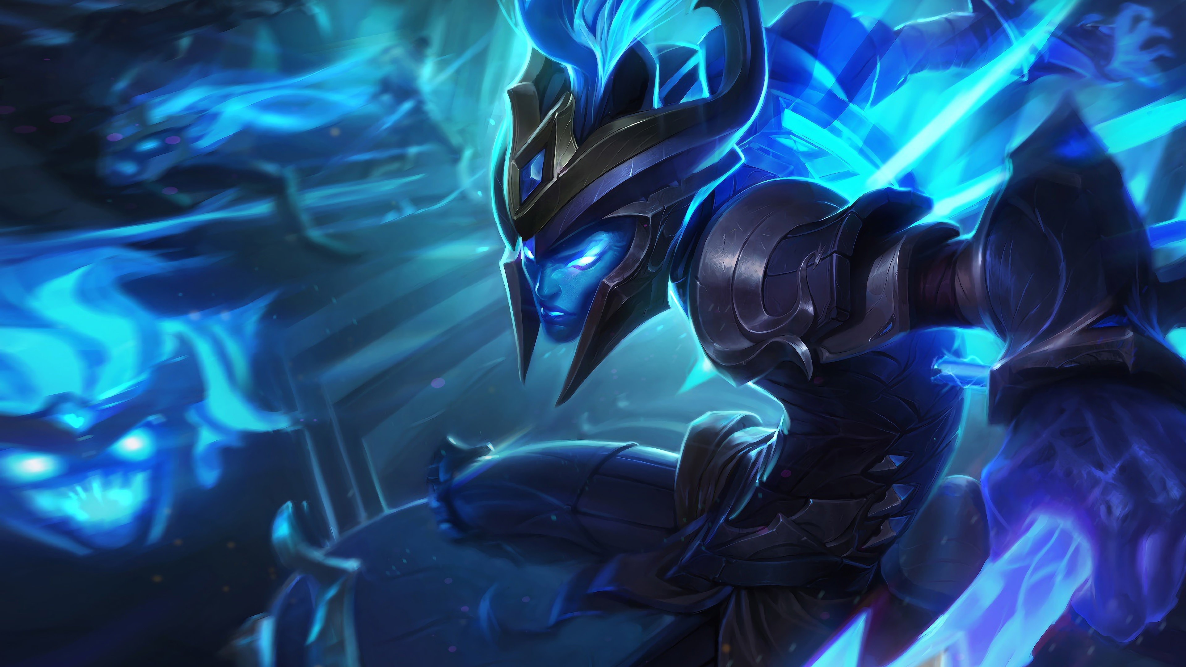 A stunning 4K desktop wallpaper featuring Kalista Championship skin from League of Legends.