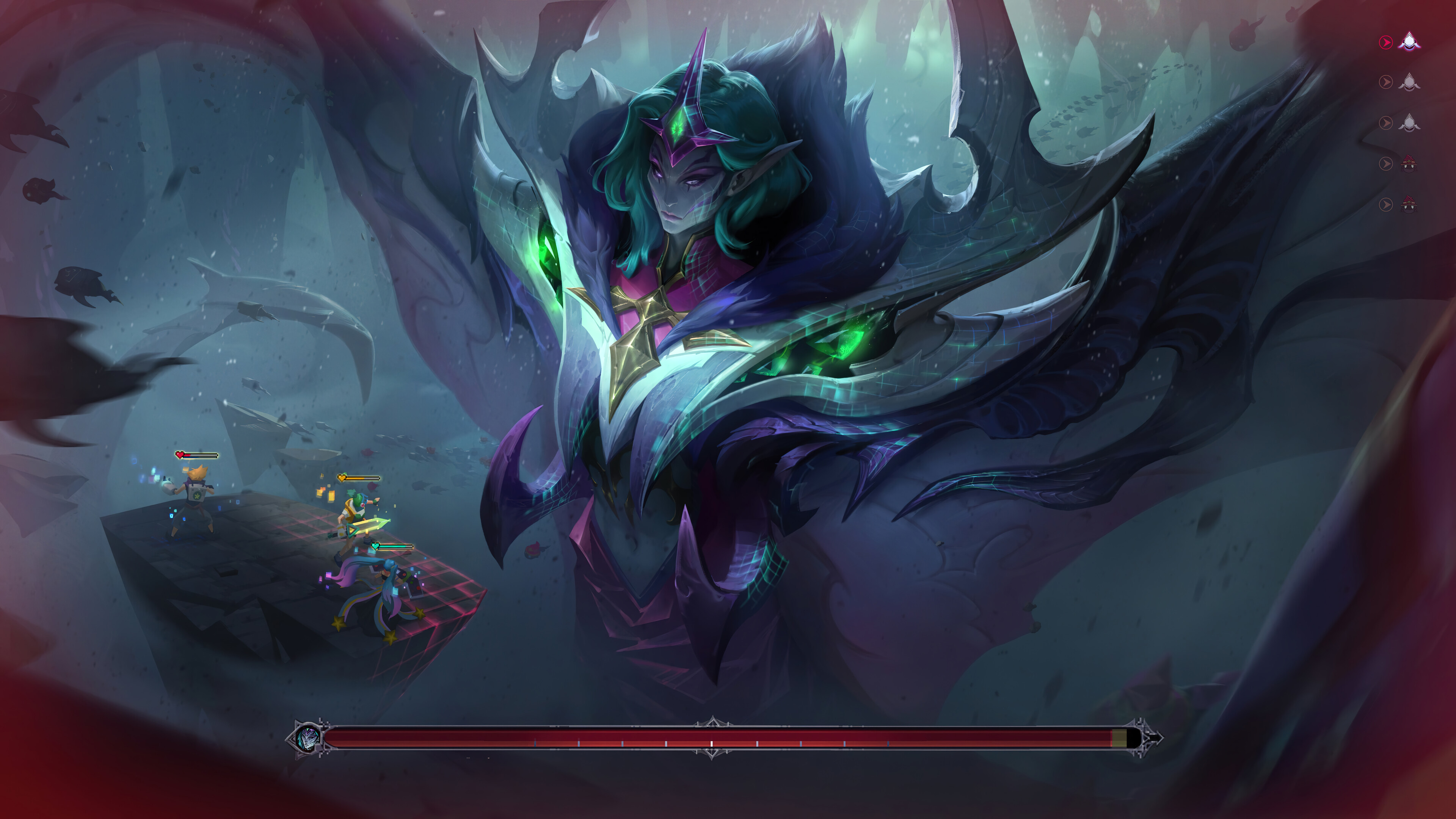 Battle Boss Bel'Veth Skin League of Legends 4K Wallpaper - Pixground ...