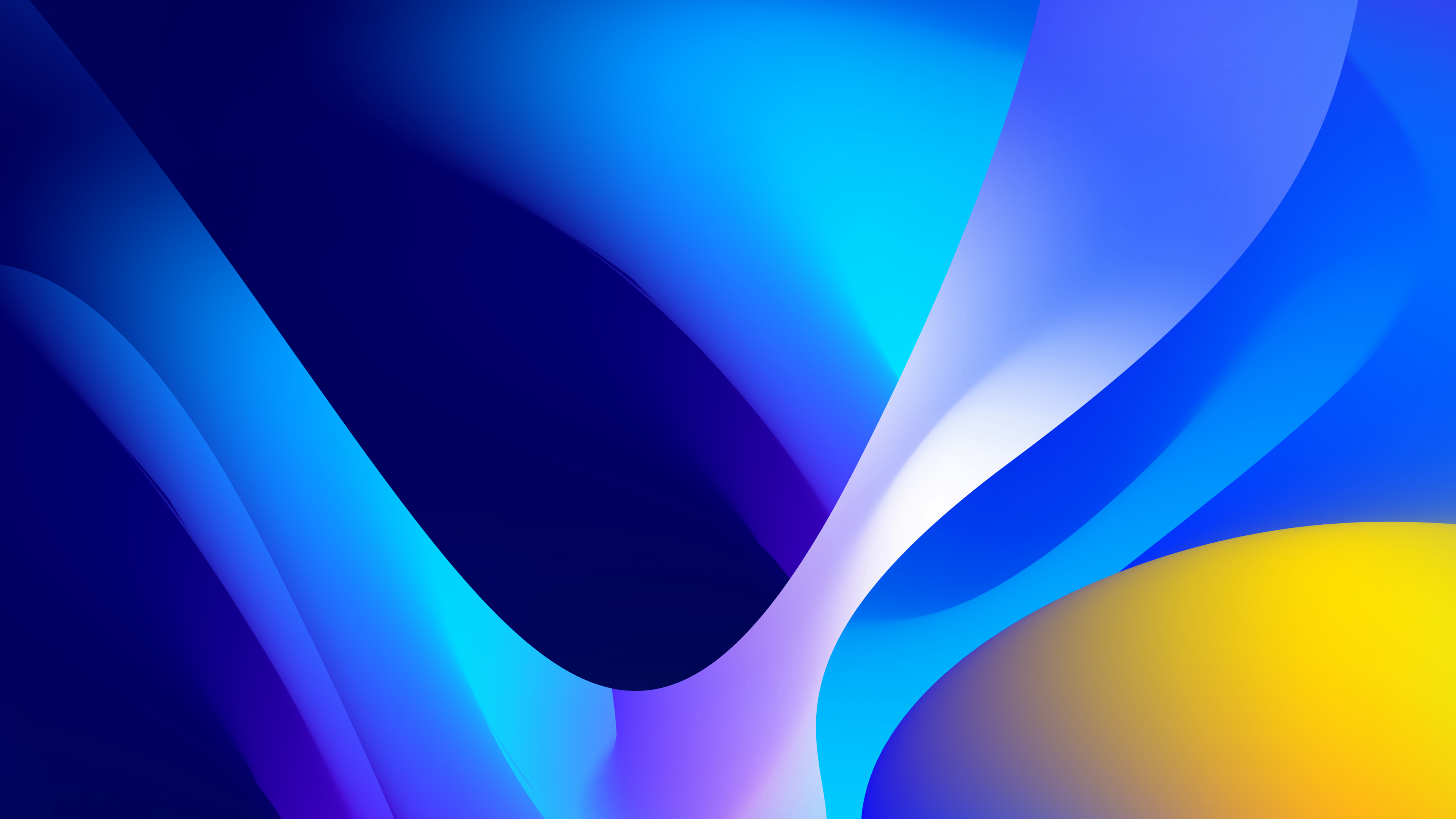 yellow blue abstract