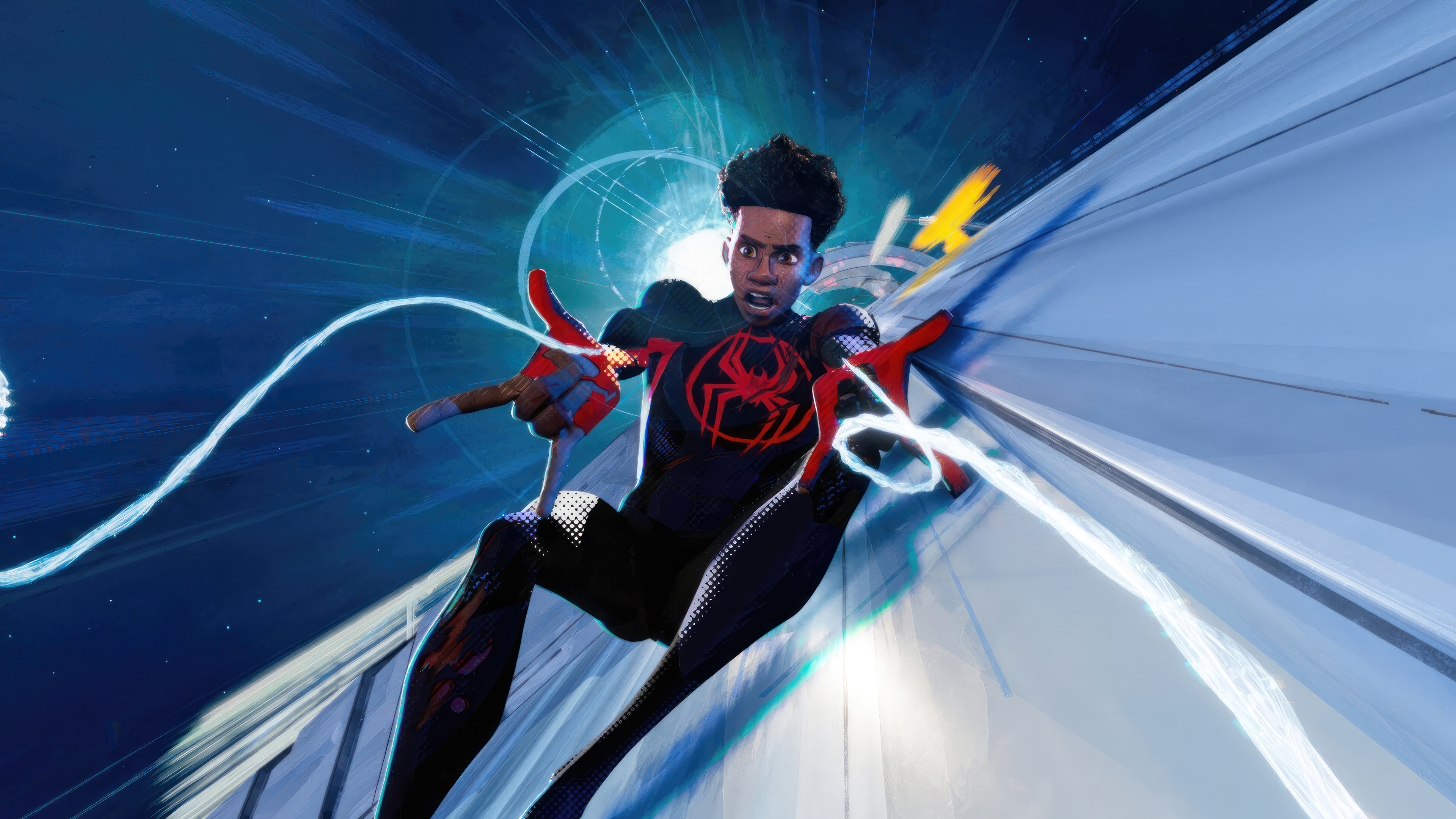 Spider Man Across the Spider-Verse Logo Ultra HD Desktop