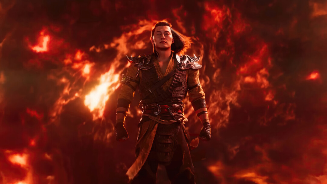 A striking 4K wallpaper featuring Shang Tsung, a character from the iconic game Mortal Kombat 1.