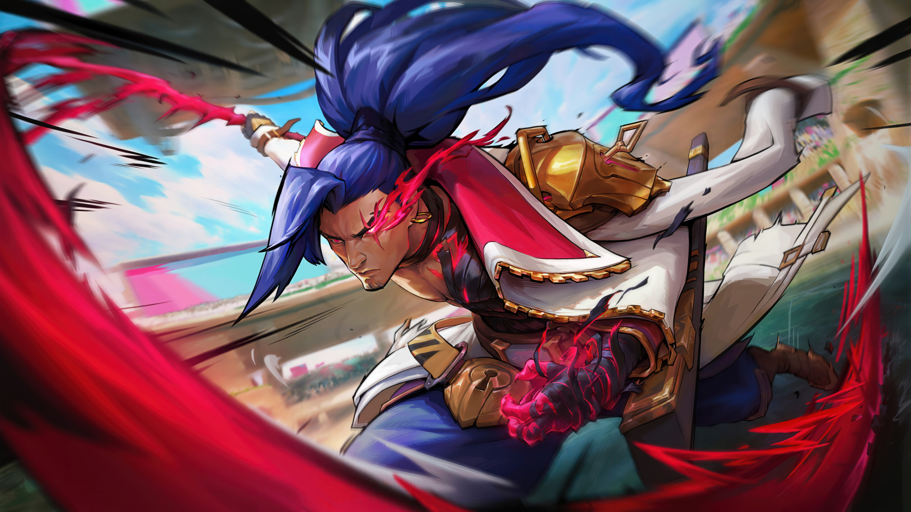 Live wallpaper Seraphine Superstar KDA ALL OUT League of Legends