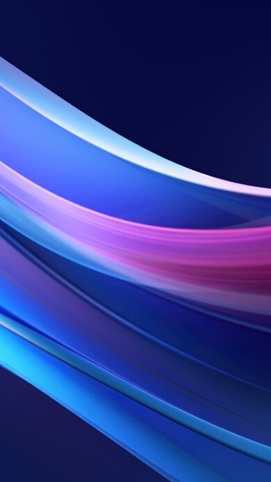 A mesmerizing 4K wallpaper created by AI, featuring soothing blue abstract gradient layers that seamlessly merge, showcasing vibrant colors and modern digital art, perfect for enhancing your desktop background.