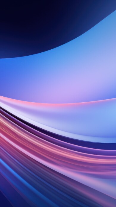 A mesmerizing 4K wallpaper created by AI, featuring soothing blue abstract gradient layers that seamlessly merge, showcasing vibrant colors and modern digital art, perfect for enhancing your desktop background.