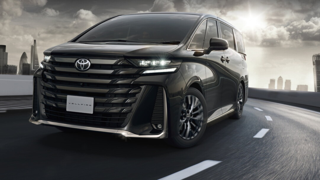 A high-quality 4K wallpaper featuring the Toyota Vellfire, a luxurious minivan perfect for families, displaying its sleek design and advanced features, making it an ideal choice for automotive enthusiasts.