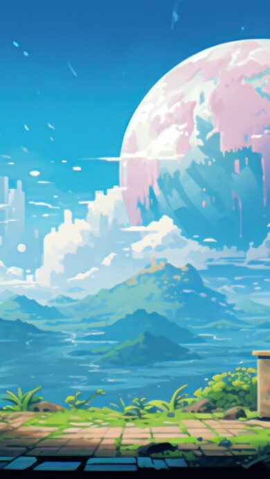 Embark on a whimsical journey into an AI-generated fantasy pixel world in enchanting 4K resolution. This unique wallpaper brings a retro-style, imaginative landscape to life through pixelated artistry, creating a surreal and dreamy atmosphere. Perfect for those who appreciate the allure of pixelated fantasies as a captivating and creative desktop background.