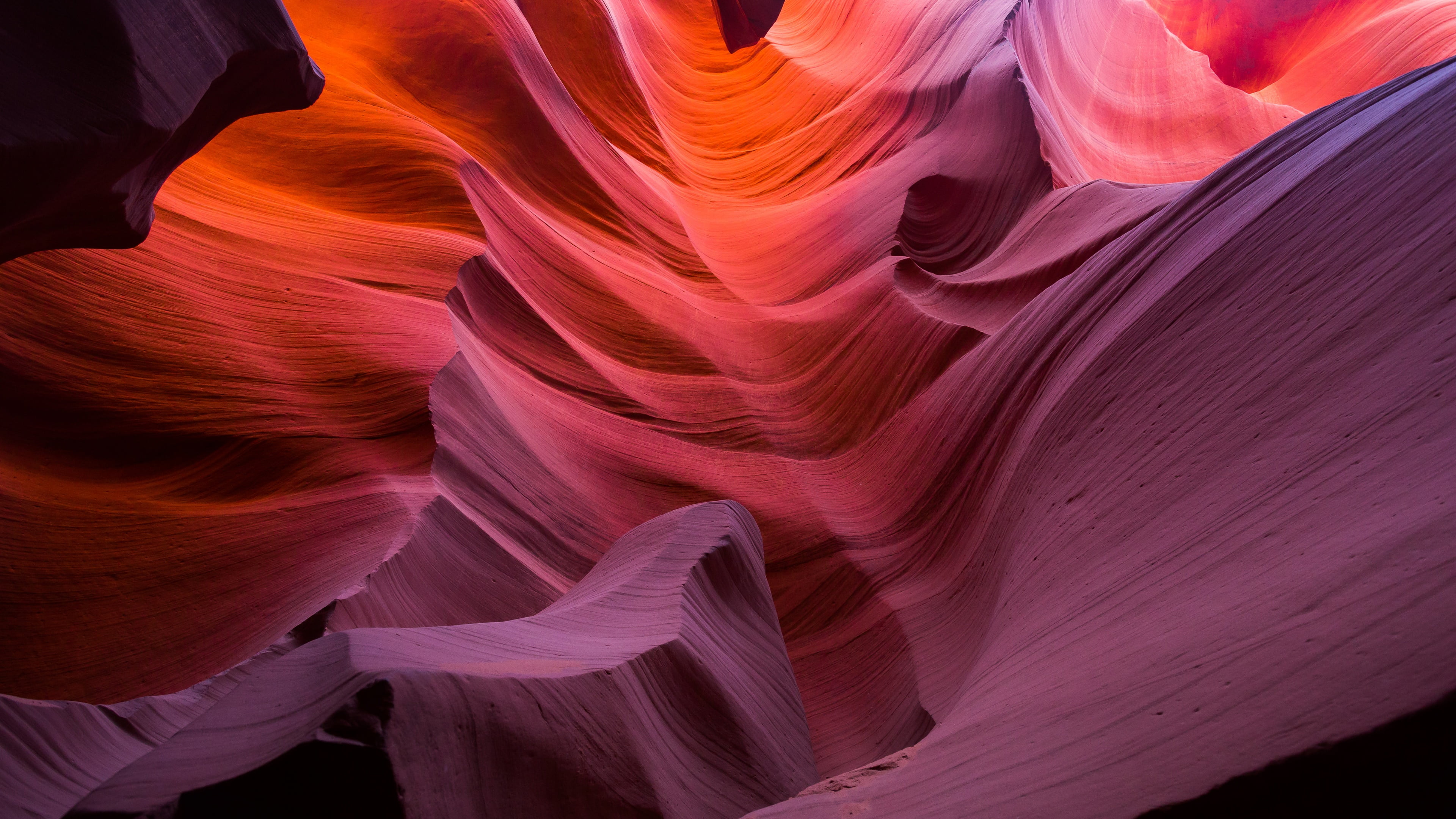 Lower Antelope Canyon 4K Wallpaper - Pixground - Download High-Quality ...