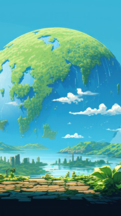 Explore a nostalgic journey through AI-generated pixel art with this mesmerizing 4K wallpaper, depicting the iconic planet Earth in a retro-style. This unique digital artwork offers a pixelated perspective of our world, evoking a sense of nostalgia and imaginative wonder. Ideal for those who appreciate the allure of pixelated Earth as a captivating desktop background.