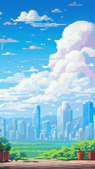 Step back in time with this AI-generated retro pixel art 4K wallpaper, reminiscent of vintage digital aesthetics. This unique wallpaper blends nostalgia with imaginative creativity, creating a pixelated masterpiece that adds a touch of abstract charm to your desktop background. Ideal for those who appreciate the allure of vintage-inspired pixel art as a captivating and creative choice.