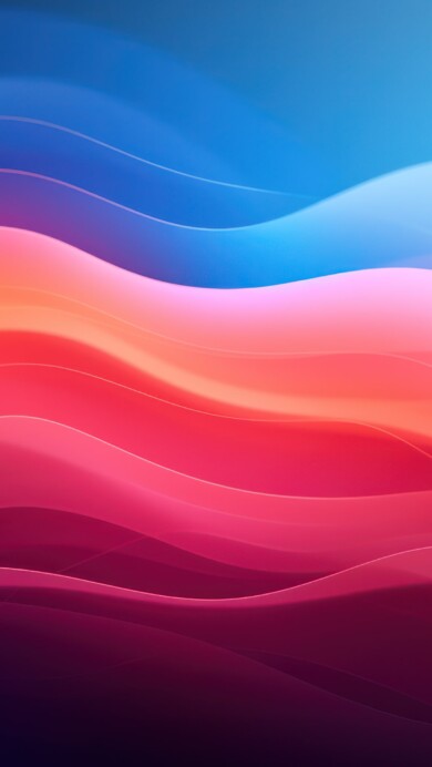 A mesmerizing 4K wallpaper created by AI, displaying abstracted moving waves in a stunning spectrum of colors. This digital art piece is perfect for your wallpaper needs, offering a vibrant and visually captivating design.