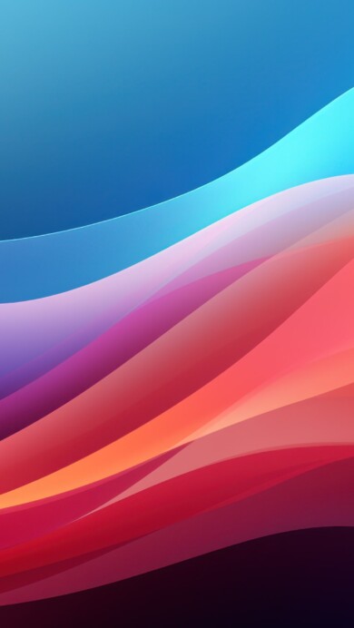 A striking 4K wallpaper created by AI, featuring colorful and dynamic waves in a vibrant abstract design. This high-resolution digital art piece is perfect for adding a modern and contemporary touch to your desktop or screen background.