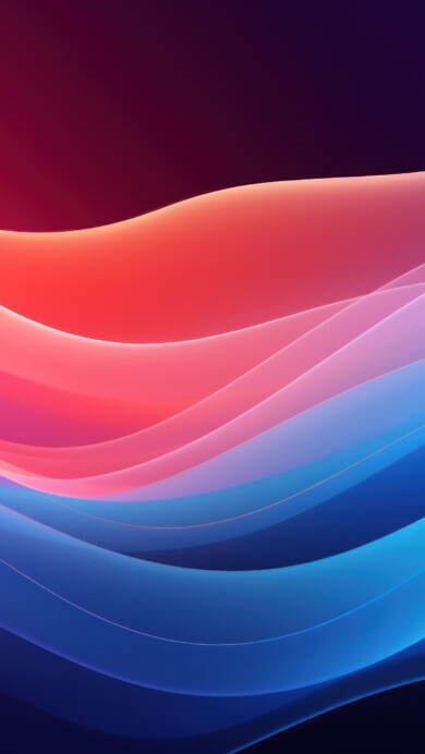 Enjoy the vibrant, high-resolution 4K wallpaper of colorful abstract flowing waves, created by AI. This digital artwork is perfect for your background, showcasing modern and contemporary design.