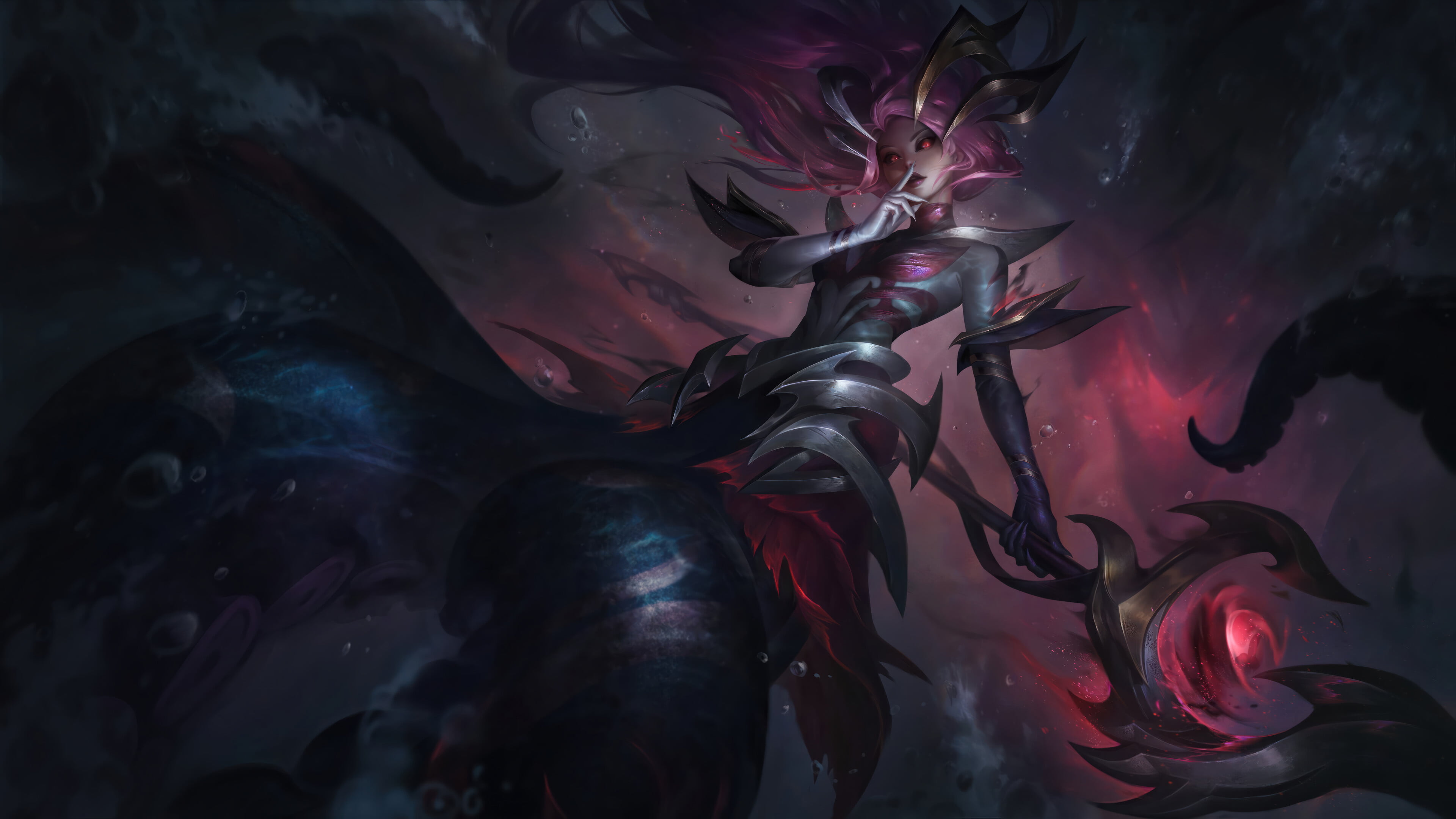 Coven Nami Skin League Of Legends 4k Wallpaper Download Free 4k Desktop Wallpapers