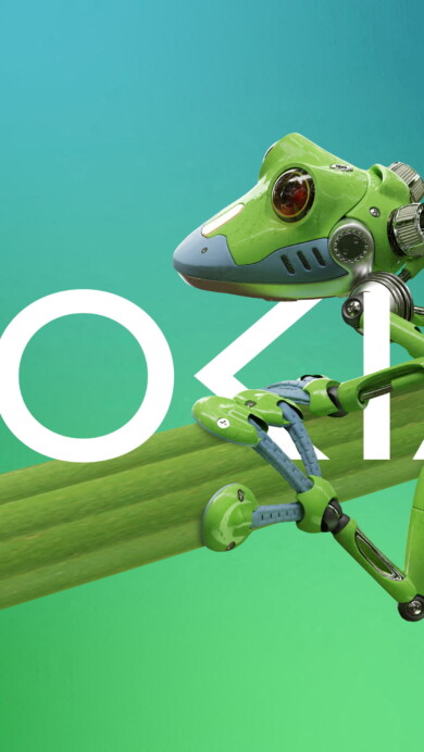 Dive into the world of technology and robotics with this captivating Nokia Robot Frog 4K wallpaper. Featuring an imaginative portrayal of a robotic frog, this digital art piece is perfect for tech enthusiasts and those seeking a desktop background that celebrates innovation and creativity.