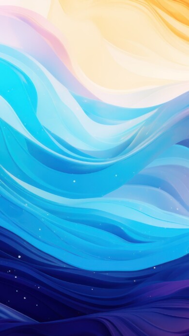 An incredible 4K wallpaper featuring an abstract AI-generated illustration of a vibrant blue wave splash. The artwork showcases intricate design and digital artistry, ideal for adding a touch of creativity to your desktop or mobile screen background.