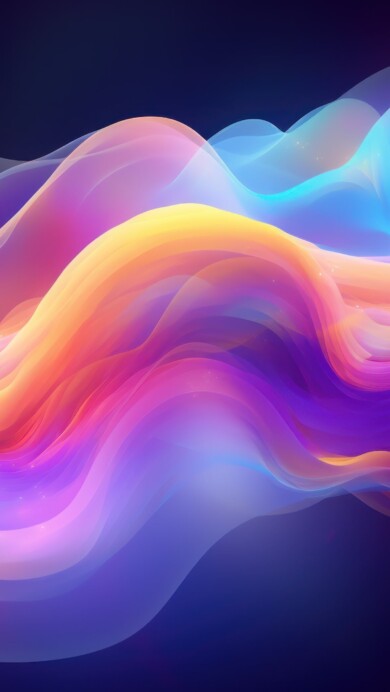 Dive into an artistic world with this AI-generated 4K wallpaper showcasing vibrant and glowing abstract layers. Perfect for high-resolution displays, it offers a visually striking and dynamic digital art piece.