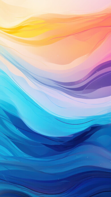 A mesmerizing 4K wallpaper featuring an AI-generated blue wave splash illustration. This high-resolution digital artwork showcases vibrant shades and a dynamic composition, perfect for desktop or mobile backgrounds.