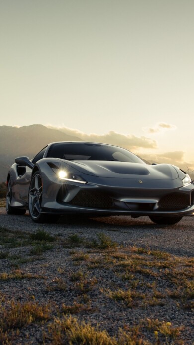 A captivating 4K wallpaper showcasing the breathtaking Ferrari F8 Tributo sports car. Immerse yourself in the sheer luxury, high-performance, and Italian craftsmanship of this automotive masterpiece.