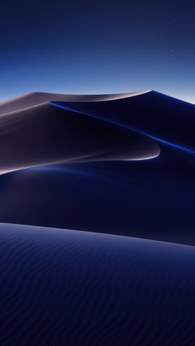 Experience the mystique of sand dunes at night in this captivating 4K wallpaper created by AI. Ideal for your high-resolution desktop background, it captures the serene beauty of desert landscapes under the night sky.