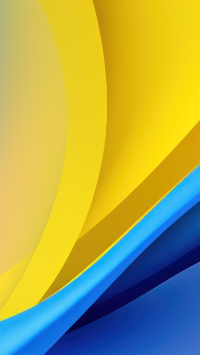 Immerse yourself in a visually captivating display with this AI-generated 4K wallpaper featuring an abstract combination of yellow and blue hues. Perfect for high-resolution displays, it offers a dynamic and vibrant digital art composition.