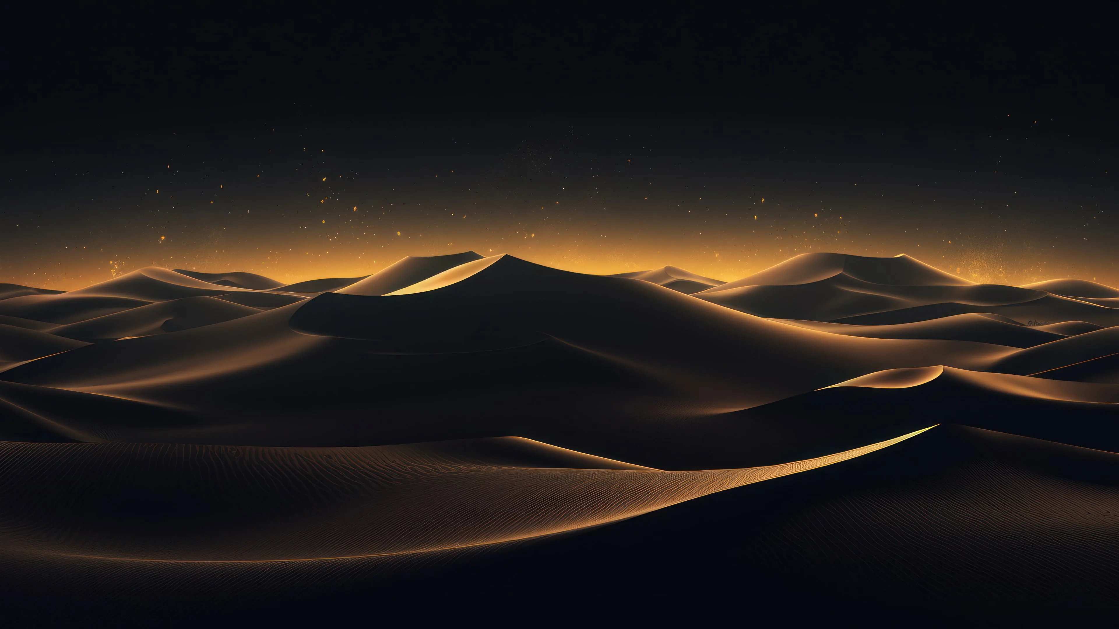 Download Let Your Bare Feet Sink Into The Sand Of The Desert | Wallpapers .com