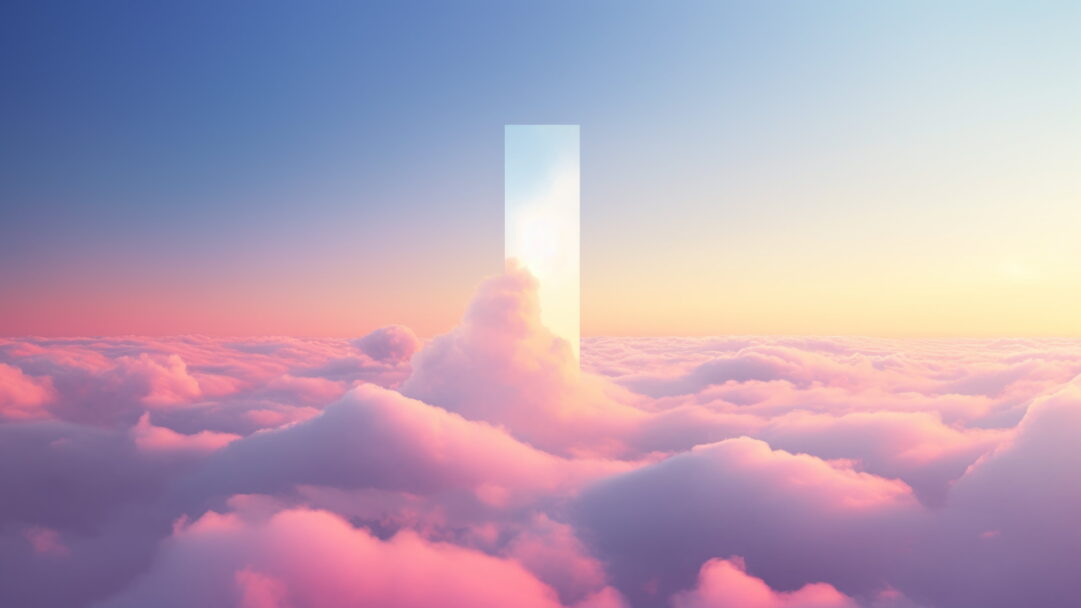 A mesmerizing 4K wallpaper featuring a levitating cube against a backdrop of fluffy clouds. This AI-generated artwork captures the essence of a dreamscape, transporting you to a world where physics bend at will. Ideal for setting as your desktop or mobile wallpaper.