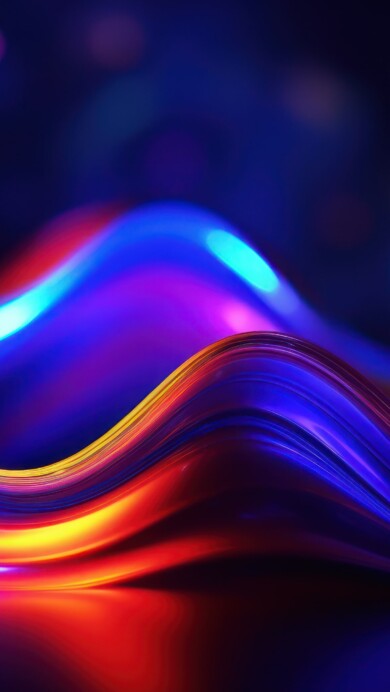 Immerse yourself in a visually captivating display with this AI-generated 4K wallpaper showcasing glowing neon layers. Perfect for high-resolution displays, it offers a dynamic and vibrant digital art composition.