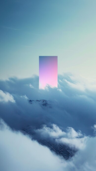 An elegant 4K wallpaper showcasing an AI-generated minimalist depiction of the sky and clouds. Soft, subtle tones blend seamlessly, creating a serene and tranquil atmosphere perfect for desktop or mobile backgrounds.