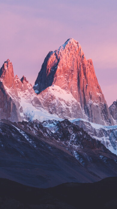 Embrace the awe-inspiring beauty of Mount Fitz Roy in Patagonia, Argentina, through this 4K wallpaper. Showcasing the majestic peaks against the backdrop of scenic landscapes, it captures the breathtaking allure of this iconic mountain in high resolution.