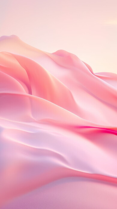 A visually stunning 4K wallpaper inspired by Windows 11, featuring vibrant pink waves seamlessly blending in an AI-generated masterpiece.