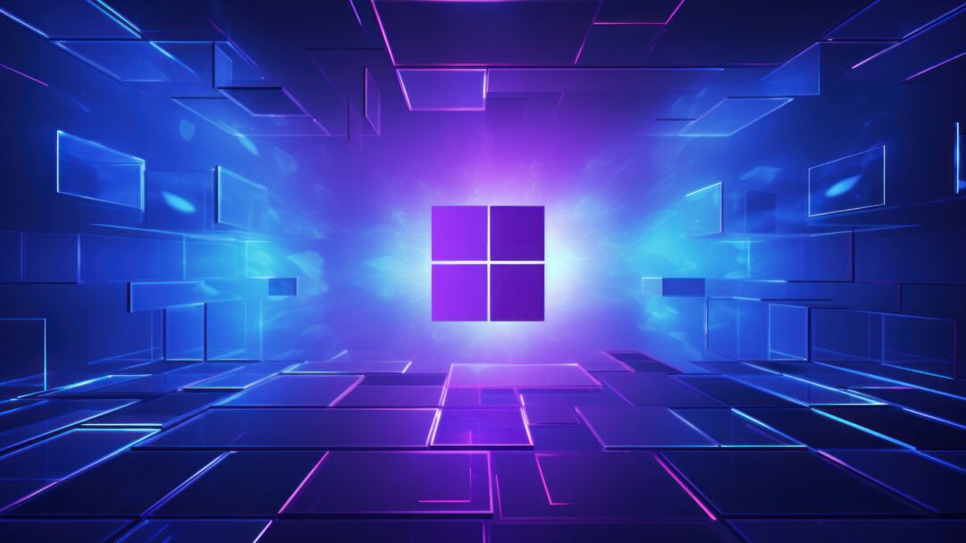 A cutting-edge 4K wallpaper, artfully generated by AI, presents a glimpse into the future with the concept of Windows 12. The intricate design seamlessly blends futuristic elements, offering a captivating visual experience. Ideal for enthusiasts anticipating the next evolution in technology.