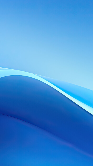 A minimalist 4K wallpaper featuring graceful blue curves against a clean background. The elegant curves create a soothing visual experience, perfect for enhancing your desktop or mobile screen with a touch of contemporary artistry.