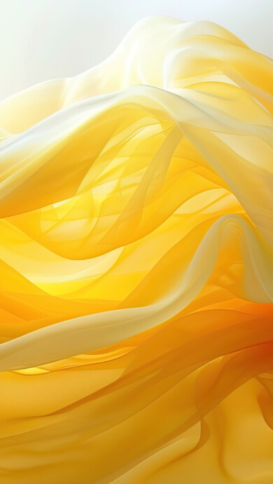 A serene 4K wallpaper featuring sunlit silky drapes gently swaying in a tranquil breeze, casting mesmerizing shadows against a backdrop of soft sunlight. The elegant interplay of light and fabric creates a peaceful atmosphere, perfect for enhancing your desktop or mobile screen with a touch of sophistication and tranquility.