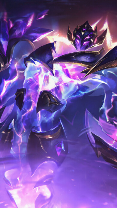 A stunning 4K wallpaper featuring the Crystalis Indomitus Xerath skin from League of Legends. Xerath, the Magus Ascendant, is depicted in a radiant and crystalline form, channeling arcane energy and exuding an aura of formidable power within the mystical world of League of Legends.