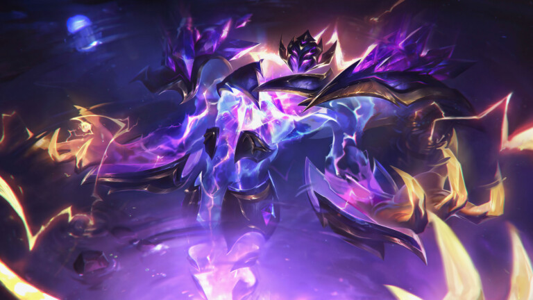 A stunning 4K wallpaper featuring the Crystalis Indomitus Xerath skin from League of Legends. Xerath, the Magus Ascendant, is depicted in a radiant and crystalline form, channeling arcane energy and exuding an aura of formidable power within the mystical world of League of Legends.