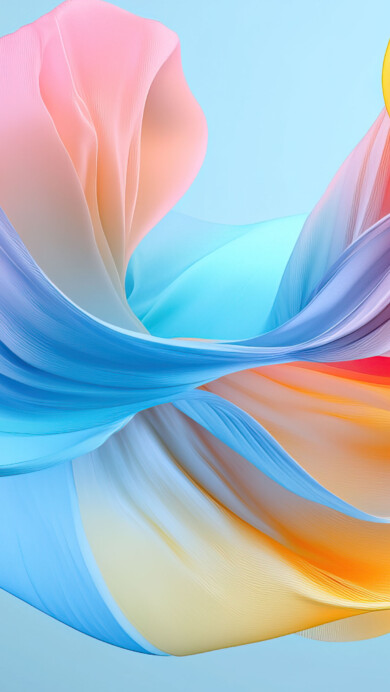 A stunning 4K wallpaper featuring an abstract, whimsical flow of vibrant colors. This AI-generated artwork creates a dynamic and fluid visual experience, with colors blending and swirling in a harmonious dance, perfect for adding a creative touch to your desktop or mobile screen.