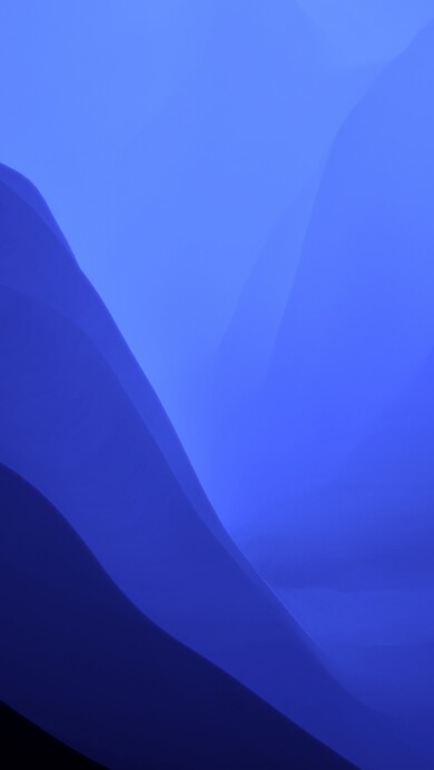 macOS Monterey Dark Blue 4K Wallpaper