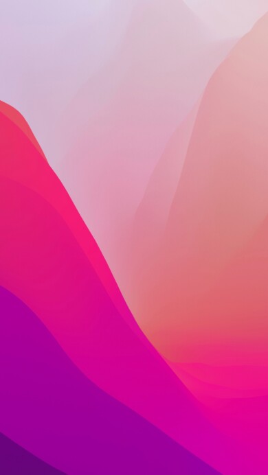 macOS Monterey Pink 4K Wallpaper