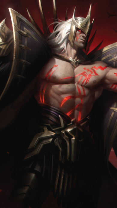 Chosen of The Wolf Swain Skin League of Legends 4K Wallpaper