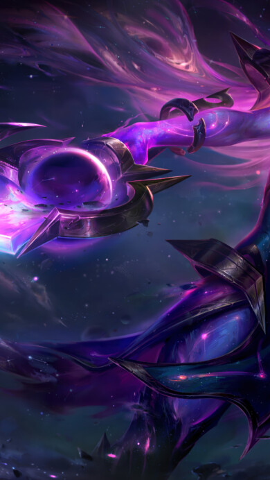 Dark Cosmic Diana Skin League of Legends 4K Wallpaper