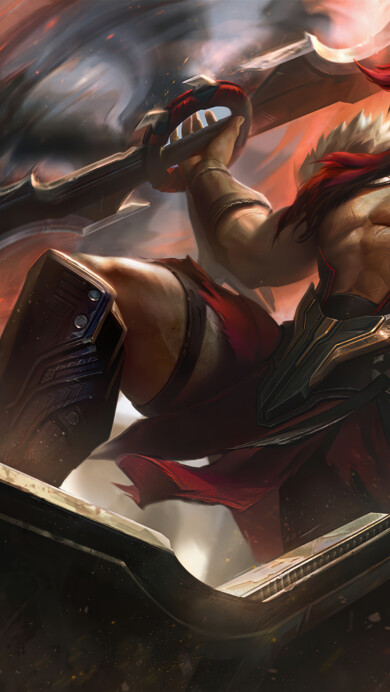 Grand Reckoning Draven Skin League Of Legends 4K Wallpaper